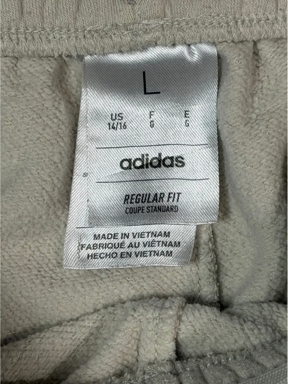 adidas 👖 cream
